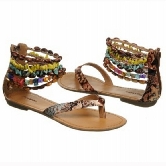 zigi soho beaded sandals